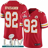 Nike Chiefs 92 Tanoh Kpassagnon Red 2020 Super Bowl LIV Vapor Untouchable Limited Jersey,baseball caps,new era cap wholesale,wholesale hats